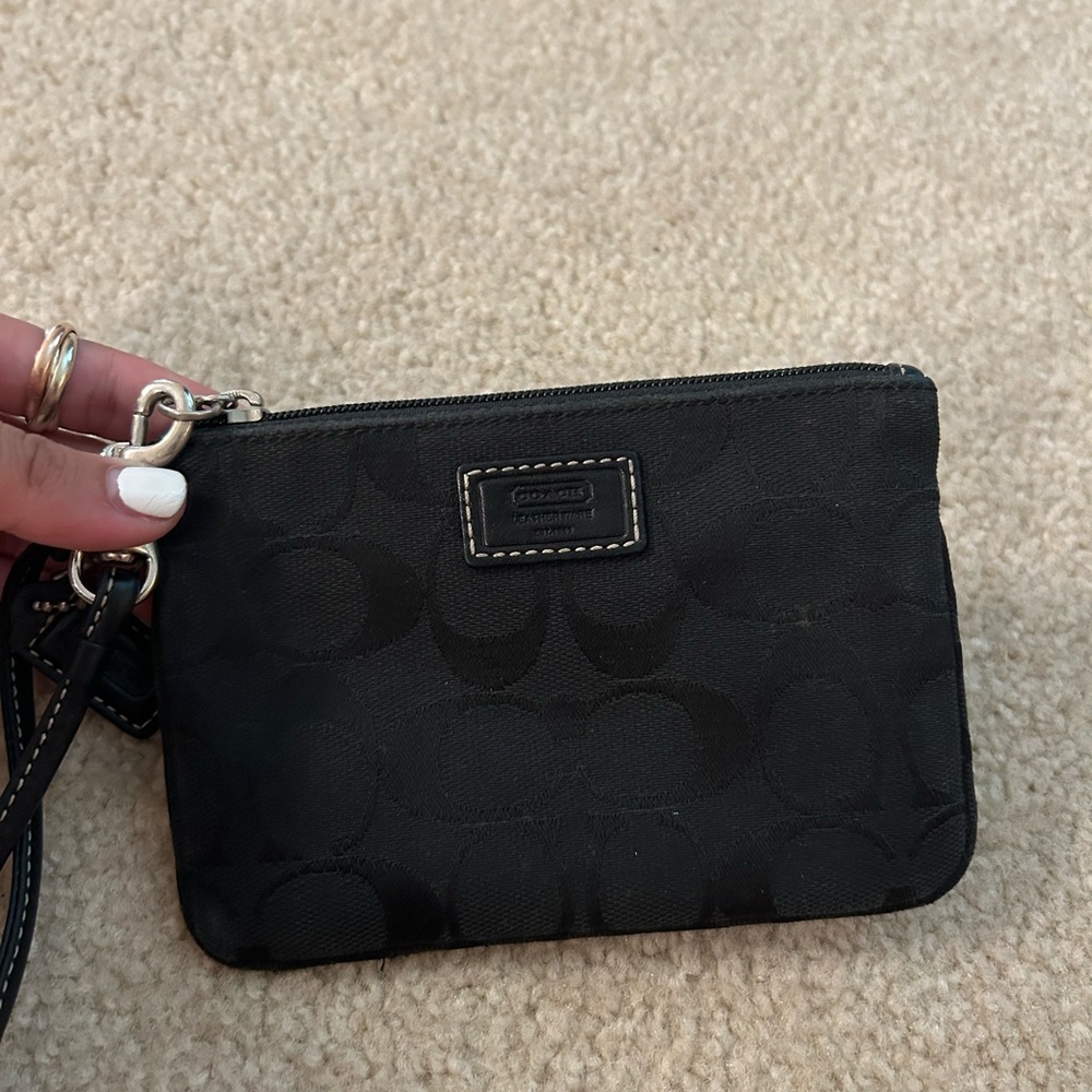 Small Coach Wristlet
